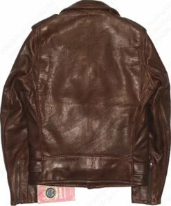 Schott NYC Waxy Natural Cowhide 50's Perfecto® Motorcycle Leather Jacket STYLE: 519 Brown 38 Schott NYC Waxy Natural Cowhide 50's Perfecto® Motorcycle Leather Jacket STYLE: 519 Brown -Bison Trading Shop schott 519 brn s 15 2