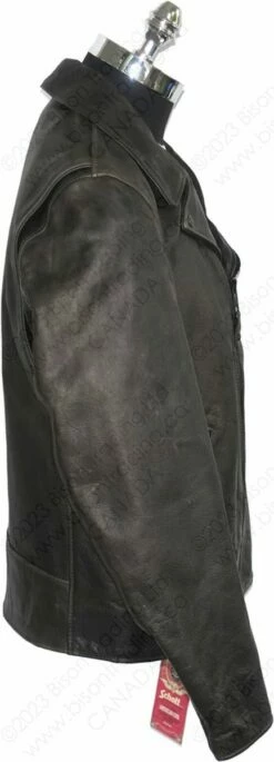 Schott NYC Men's Cowhide Motorcycle Jacket STYLE: 533 25 Schott NYC Men's Cowhide Motorcycle Jacket STYLE: 533 -Bison Trading Shop schott 533 m 14
