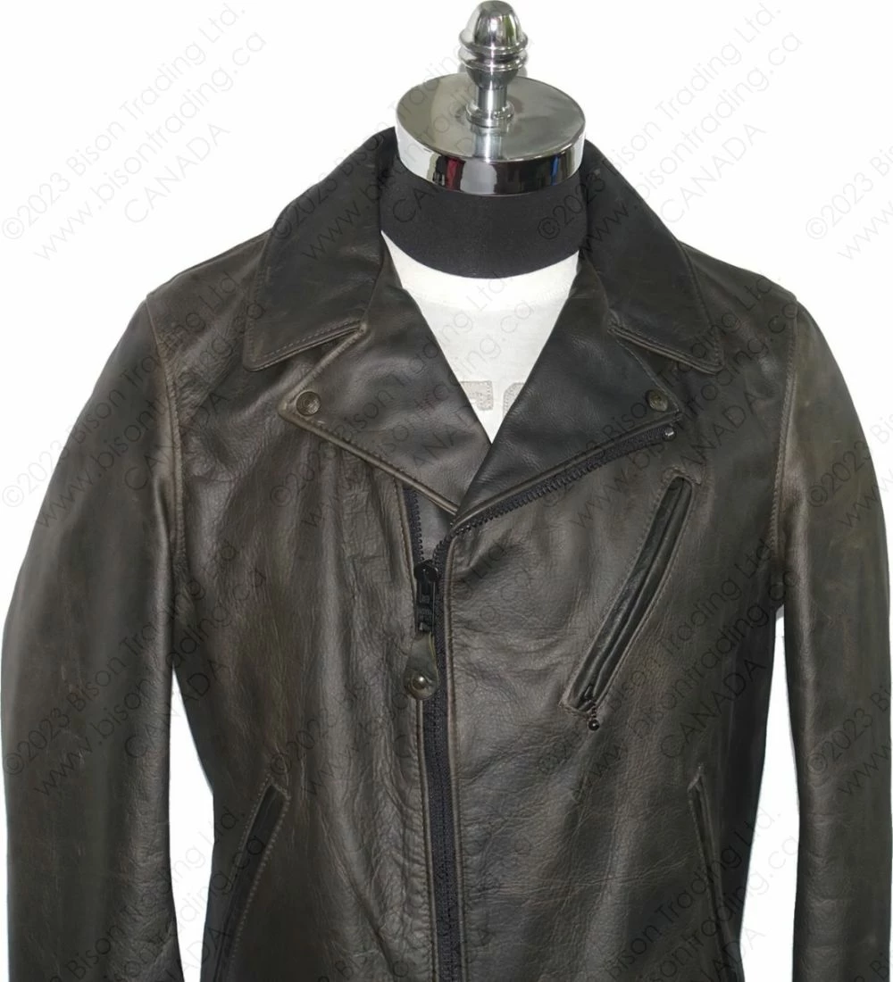 Schott NYC Men's Cowhide Motorcycle Jacket STYLE: 533 10 Schott NYC Men's Cowhide Motorcycle Jacket STYLE: 533 - Image 8