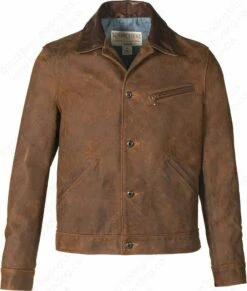 Schott NYC Nubuck Cowhide Mechanic's Jacket STYLE: 538