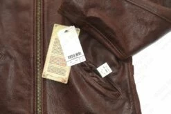 Schott NYC Men's Waxy Buffalo Leather Sunset Jacket STYLE: 543 36 Schott NYC Men's Waxy Buffalo Leather Sunset Jacket STYLE: 543 -Bison Trading Shop schott 543 m 28