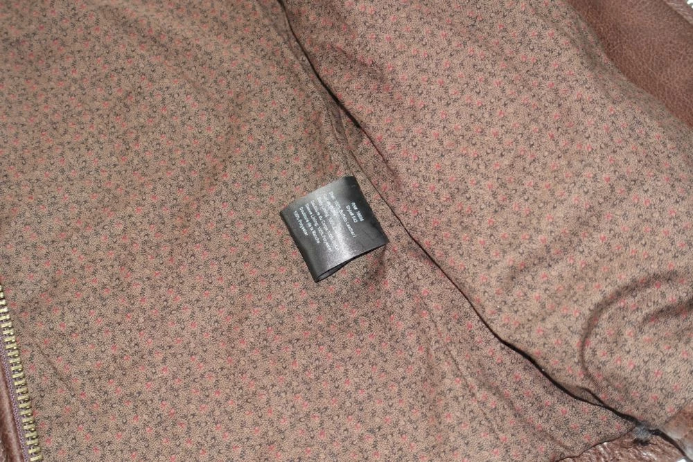 Schott NYC Men's Waxy Buffalo Leather Sunset Jacket STYLE: 543 18 Schott NYC Men's Waxy Buffalo Leather Sunset Jacket STYLE: 543 - Image 16