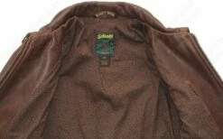 Schott NYC Men's Waxy Buffalo Leather Sunset Jacket STYLE: 543 40 Schott NYC Men's Waxy Buffalo Leather Sunset Jacket STYLE: 543 -Bison Trading Shop schott 543 m 32