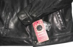 Schott NYC Men's Buffalo Leather Trucker Jacket With Sheepskin Collar STYLE: 545 -Bison Trading Shop schott 545 23