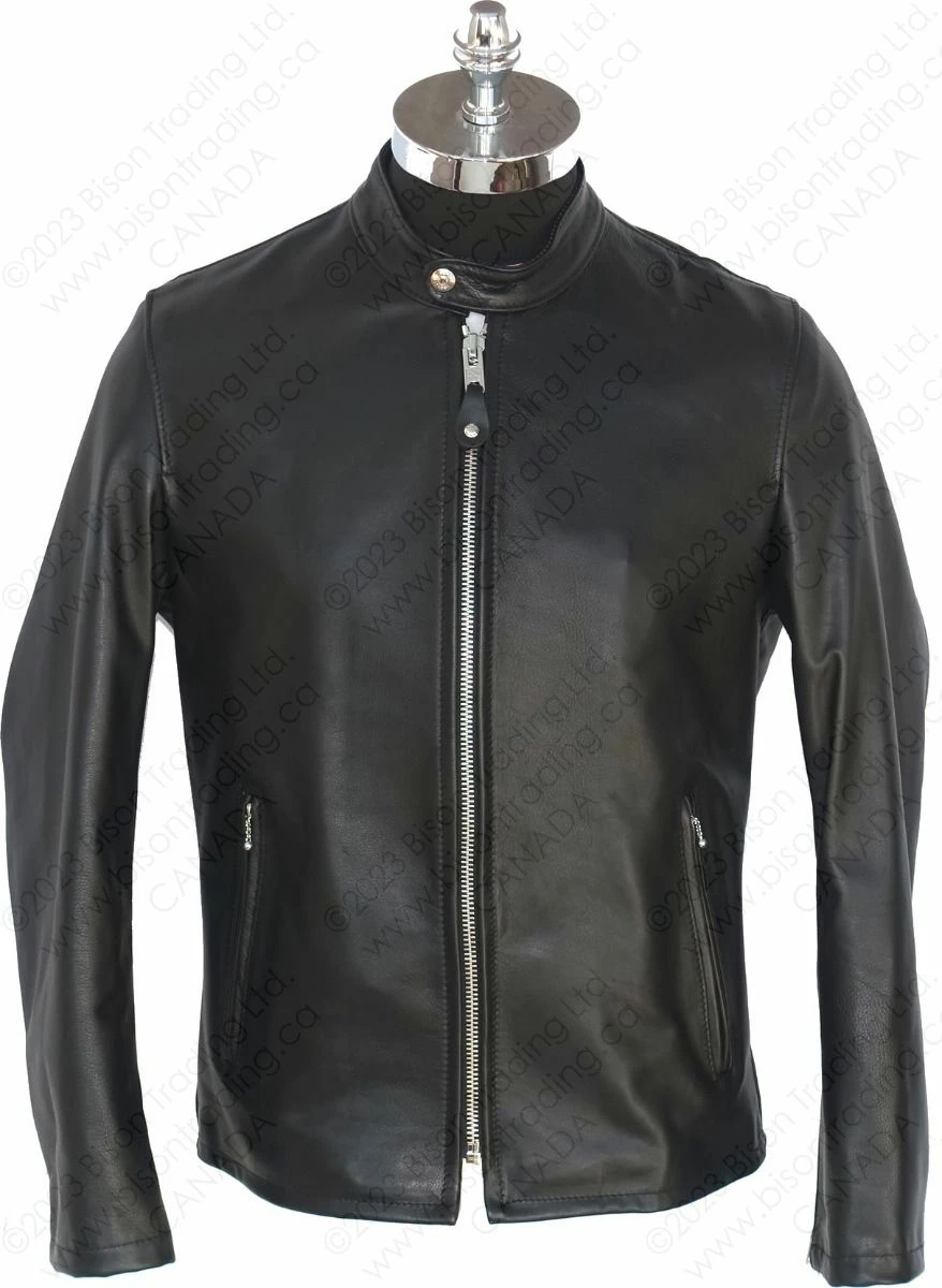 Schott NYC Retro Racer Jacket STYLE: 554 3 Schott NYC Retro Racer Jacket STYLE: 554