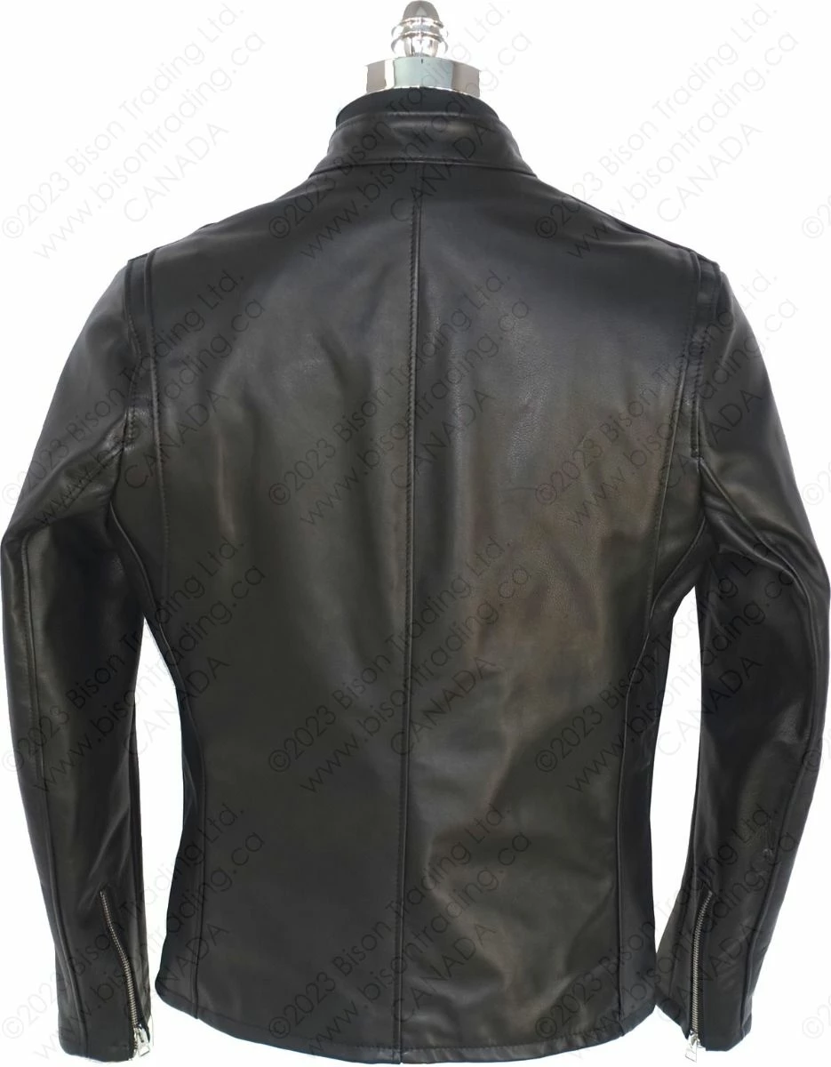 Schott NYC Retro Racer Jacket STYLE: 554 5 Schott NYC Retro Racer Jacket STYLE: 554 - Image 3