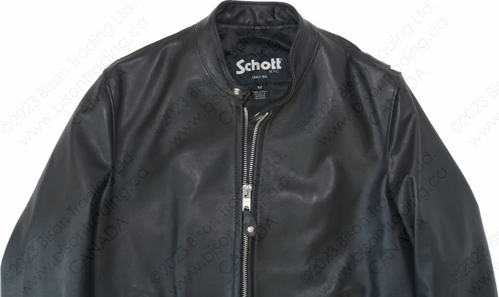 Schott NYC Retro Racer Jacket STYLE: 554 14 Schott NYC Retro Racer Jacket STYLE: 554 - Image 12