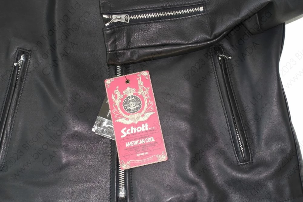 Schott NYC Retro Racer Jacket STYLE: 554 15 Schott NYC Retro Racer Jacket STYLE: 554 - Image 13