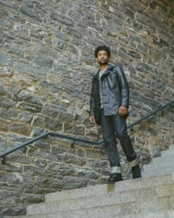 Schott NYC Men's Leather Overcoat STYLE: 564 15 Schott NYC Men's Leather Overcoat STYLE: 564 -Bison Trading Shop schott 564 7