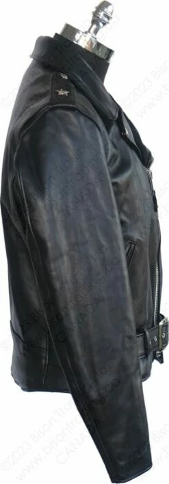 Schott NYC One Star Perfecto® Leather Motorcycle Jacket STYLE: 613 25 Schott NYC One Star Perfecto® Leather Motorcycle Jacket STYLE: 613 -Bison Trading Shop schott 613 44 14