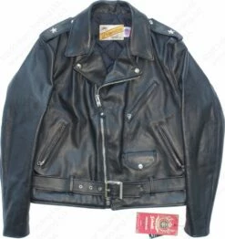 Schott NYC One Star Perfecto® Leather Motorcycle Jacket STYLE: 613 31 Schott NYC One Star Perfecto® Leather Motorcycle Jacket STYLE: 613 -Bison Trading Shop schott 613 44 21