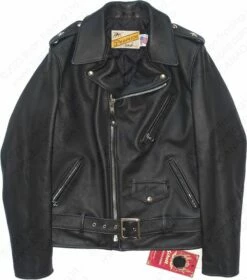 Schott NYC Men's One Star Perfecto® Motorcycle Jacket - Slim Fit STYLE: 613S 27 Schott NYC Men's One Star Perfecto® Motorcycle Jacket - Slim Fit STYLE: 613S -Bison Trading Shop schott 613s 40 11