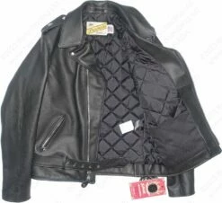 Schott NYC Men's One Star Perfecto® Motorcycle Jacket - Slim Fit STYLE: 613S 28 Schott NYC Men's One Star Perfecto® Motorcycle Jacket - Slim Fit STYLE: 613S -Bison Trading Shop schott 613s 40 12