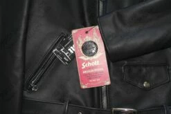 Schott NYC Men's One Star Perfecto® Motorcycle Jacket - Slim Fit STYLE: 613S 33 Schott NYC Men's One Star Perfecto® Motorcycle Jacket - Slim Fit STYLE: 613S -Bison Trading Shop schott 613s 40 16