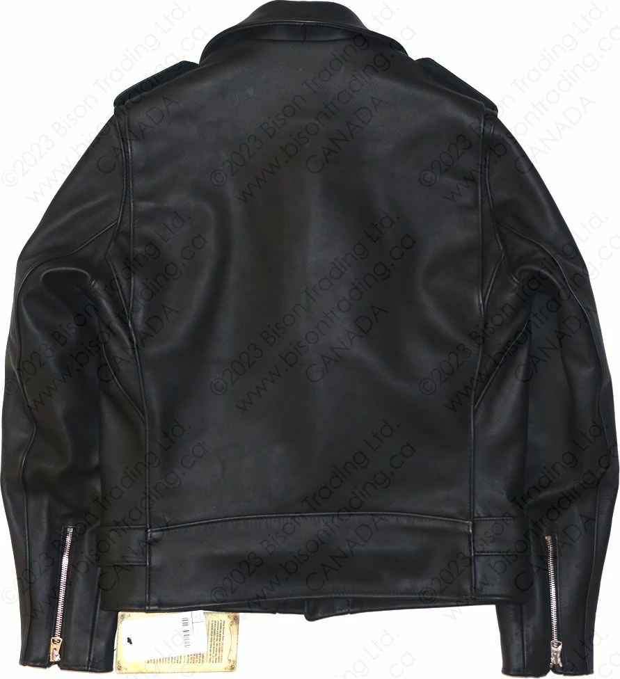 Schott NYC Men's One Star Perfecto® Motorcycle Jacket - Slim Fit STYLE: 613S 12 Schott NYC Men's One Star Perfecto® Motorcycle Jacket - Slim Fit STYLE: 613S - Image 10