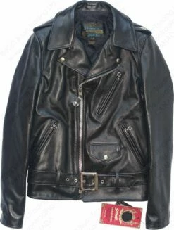 Schott NYC Men's Perfecto® Horsehide Leather Motorcycle Jacket STYLE: 613SH 30 Schott NYC Men's Perfecto® Horsehide Leather Motorcycle Jacket STYLE: 613SH -Bison Trading Shop schott 613sh 11