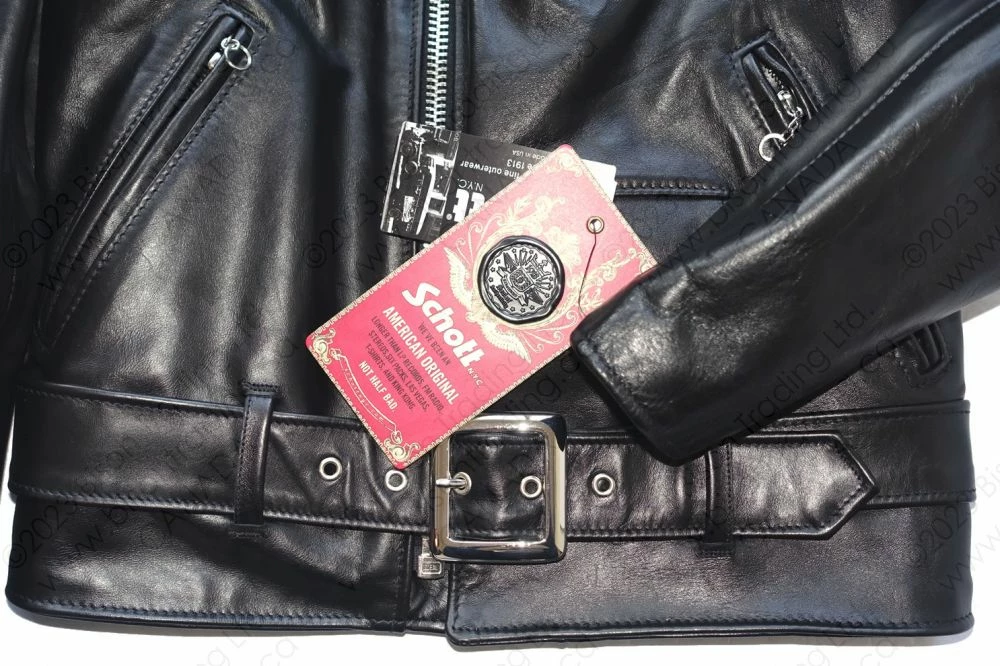 Schott NYC Men's Perfecto® Horsehide Leather Motorcycle Jacket STYLE: 613SH 19 Schott NYC Men's Perfecto® Horsehide Leather Motorcycle Jacket STYLE: 613SH - Image 17