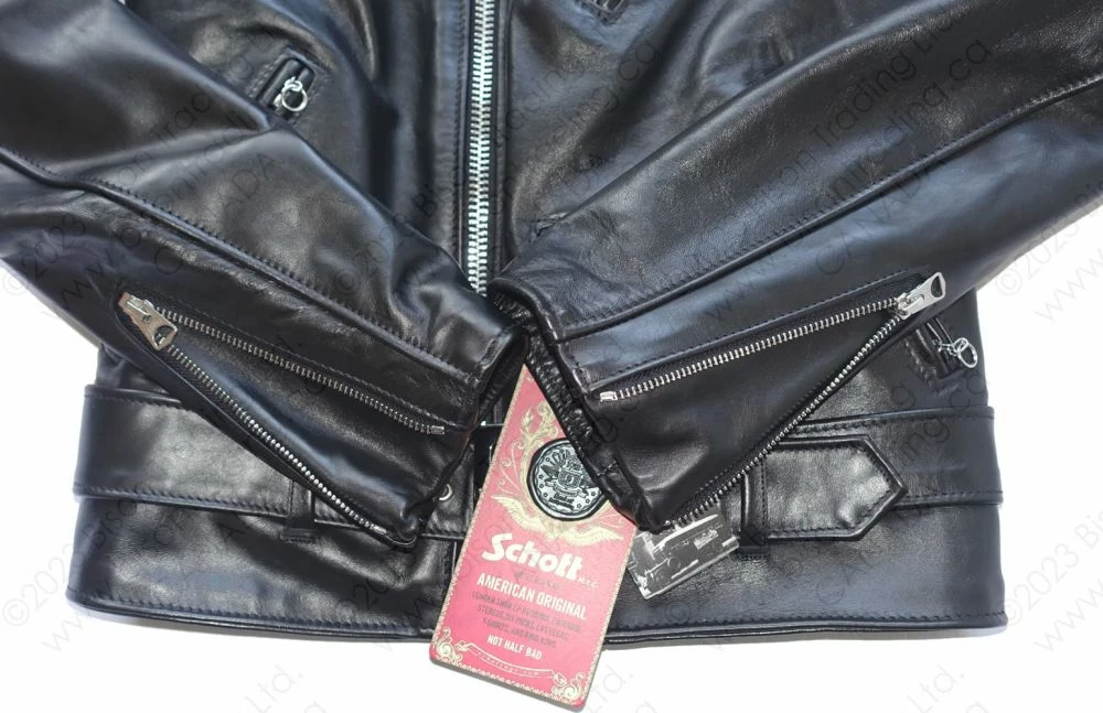 Schott NYC Men's Perfecto® Horsehide Leather Motorcycle Jacket STYLE: 613SH 21 Schott NYC Men's Perfecto® Horsehide Leather Motorcycle Jacket STYLE: 613SH - Image 19