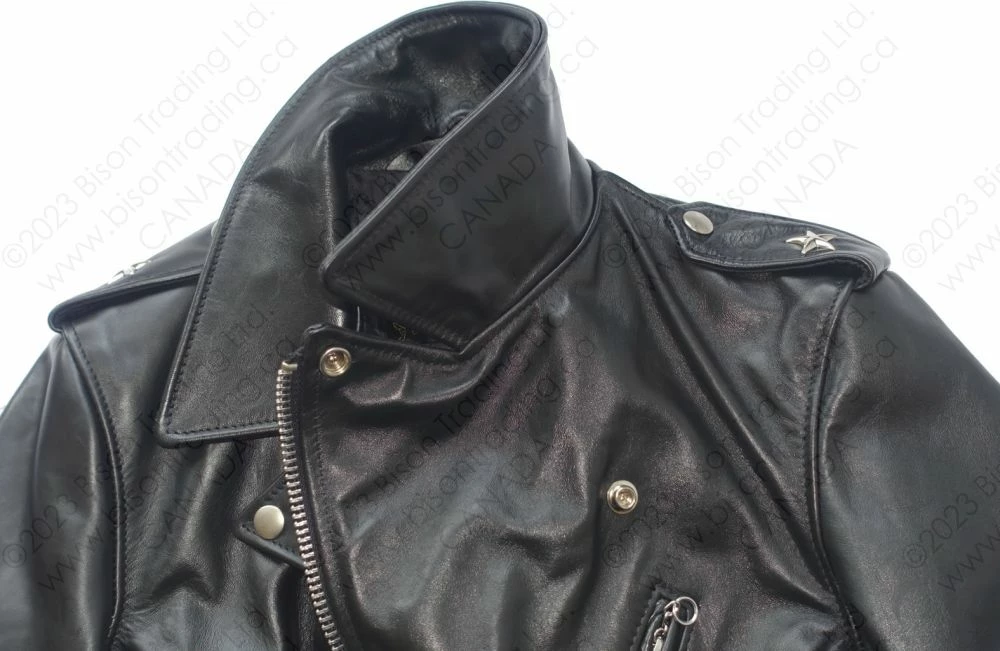 Schott NYC Men's Perfecto® Horsehide Leather Motorcycle Jacket STYLE: 613SH 18 Schott NYC Men's Perfecto® Horsehide Leather Motorcycle Jacket STYLE: 613SH - Image 16