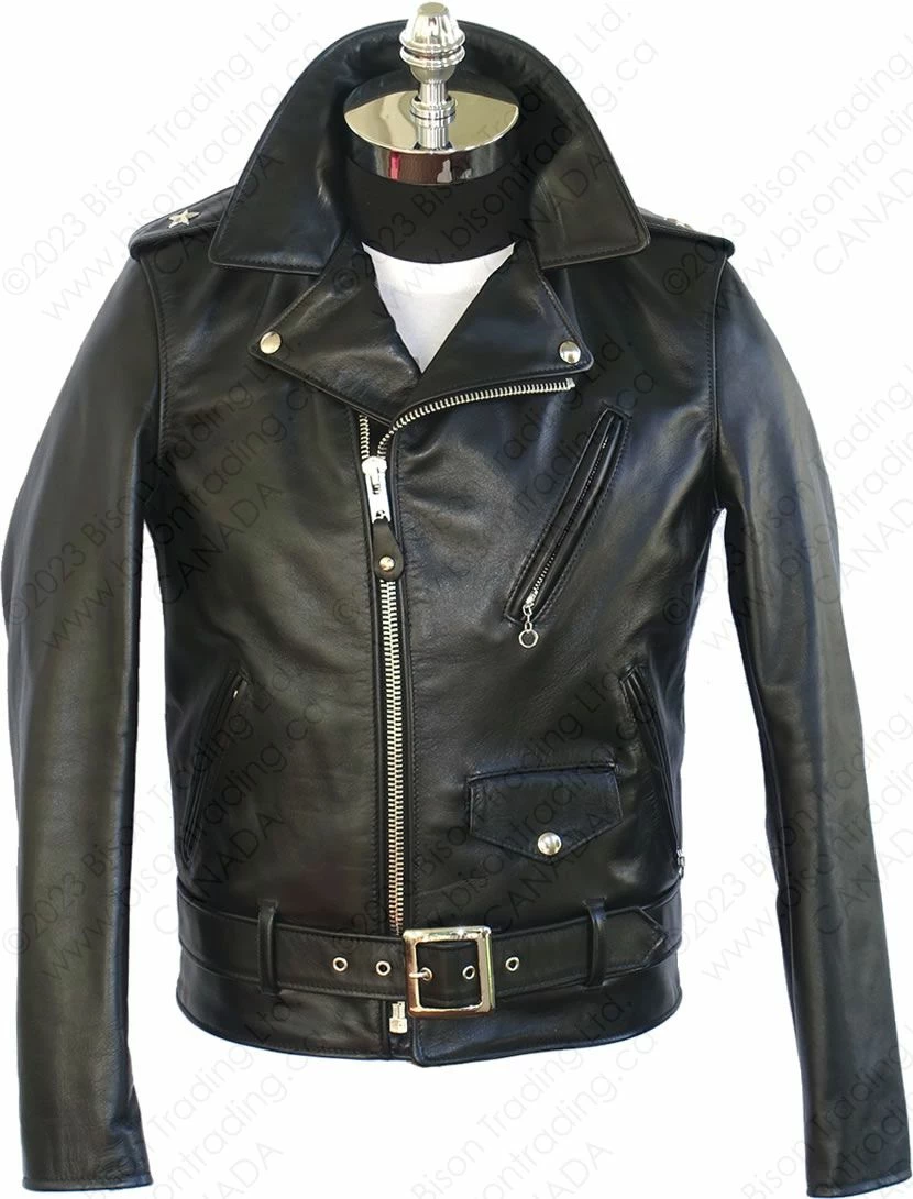 Schott NYC Men's Perfecto® Horsehide Leather Motorcycle Jacket STYLE: 613SH 7 Schott NYC Men's Perfecto® Horsehide Leather Motorcycle Jacket STYLE: 613SH - Image 5