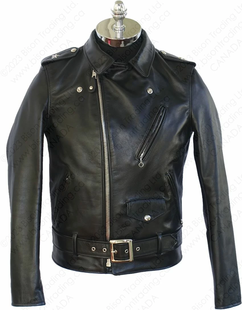 Schott NYC Men's Perfecto® Horsehide Leather Motorcycle Jacket STYLE: 613SH 9 Schott NYC Men's Perfecto® Horsehide Leather Motorcycle Jacket STYLE: 613SH - Image 7