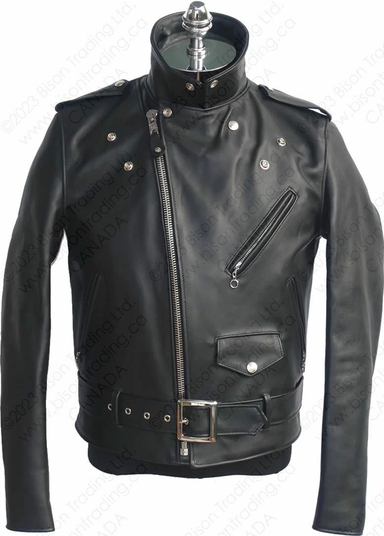 Schott NYC Classic Perfecto® Steerhide Leather Motorcycle Jacket STYLE: 618 8 Schott NYC Classic Perfecto® Steerhide Leather Motorcycle Jacket STYLE: 618 - Image 6