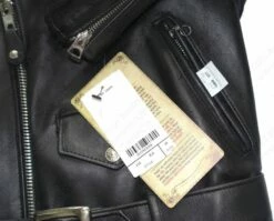 Schott NYC Classic Perfecto® Steerhide Leather Motorcycle Jacket STYLE: 618 34 Schott NYC Classic Perfecto® Steerhide Leather Motorcycle Jacket STYLE: 618 -Bison Trading Shop schott 618 blk 36 13