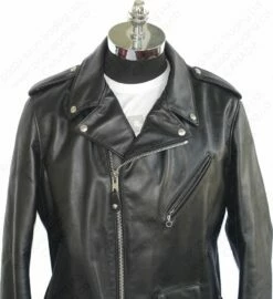 Schott NYC Lightweight Fitted Cowhide Motorcycle Jacket STYLE: 626 29 Schott NYC Lightweight Fitted Cowhide Motorcycle Jacket STYLE: 626 -Bison Trading Shop schott 626 blk xl 18