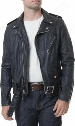 Schott NYC Vintaged Fitted Cowhide Leather Motorcycle Jacket STYLE: 626VN 41 Schott NYC Vintaged Fitted Cowhide Leather Motorcycle Jacket STYLE: 626VN -Bison Trading Shop schott 626vn 20 black 6