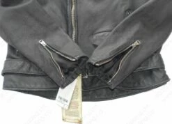 Schott NYC Vintaged Fitted Cowhide Leather Motorcycle Jacket STYLE: 626VN 34 Schott NYC Vintaged Fitted Cowhide Leather Motorcycle Jacket STYLE: 626VN -Bison Trading Shop schott 626vn blk l 26