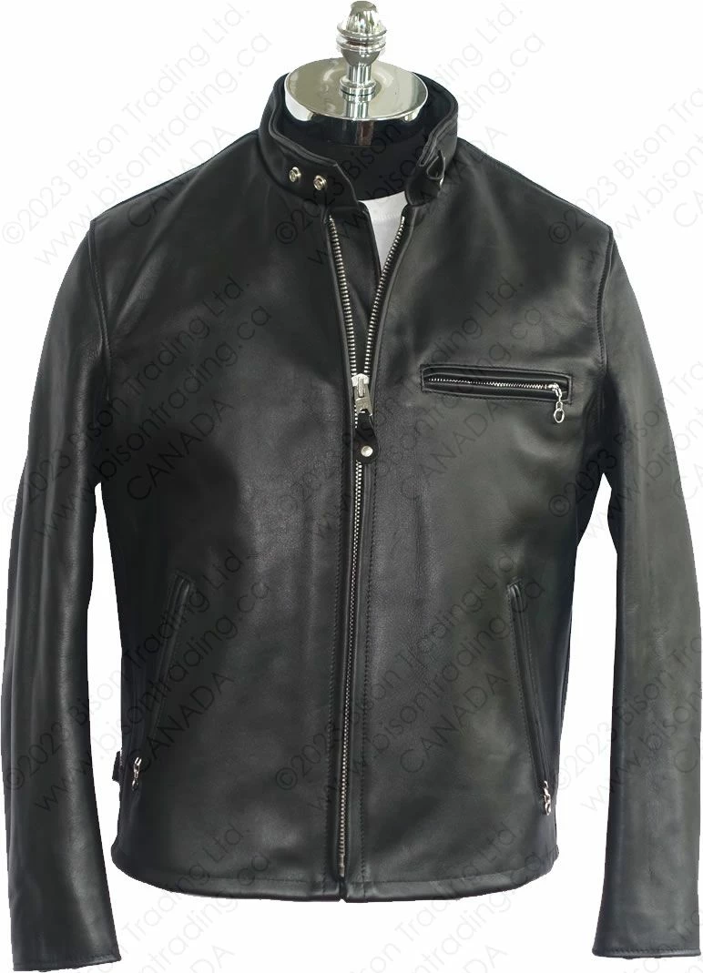 Schott NYC Single Rider Steerhide Leather Motorcycle Jacket STYLE: 641 7 Schott NYC Single Rider Steerhide Leather Motorcycle Jacket STYLE: 641 - Image 5