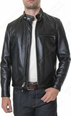 Schott NYC Classic Schott Racer Black Leather Motorcycle Jacket In Horsehide STYLE: 641HH 41 Schott NYC Classic Schott Racer Black Leather Motorcycle Jacket In Horsehide STYLE: 641HH -Bison Trading Shop schott 641hh 21 3
