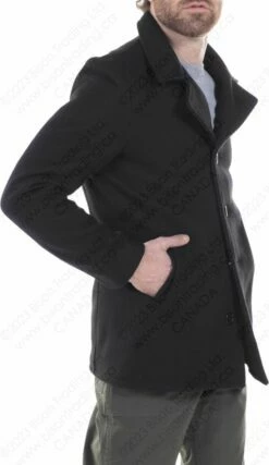 Schott NYC Men's Single Breasted Car Coat STYLE: 709 -Bison Trading Shop schott 709 4