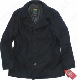 Schott NYC Men's Single Breasted Car Coat STYLE: 709 -Bison Trading Shop schott 709 l 21