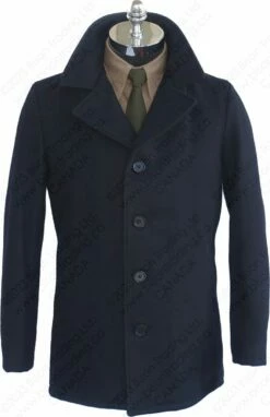 Schott NYC Men's Single Breasted Car Coat STYLE: 709 -Bison Trading Shop schott 709 m 15