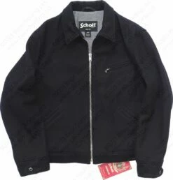 Schott NYC Men's Wool Mechanics Jacket STYLE: 712 -Bison Trading Shop schott 712 2xl 21