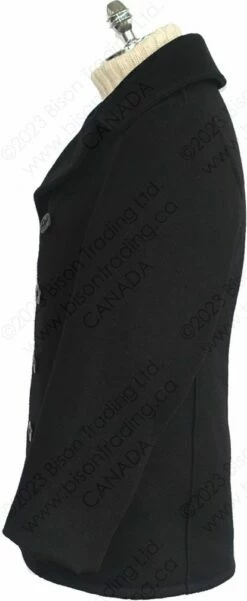 Schott NYC Classic Melton Wool Navy Pea Coat STYLE: 740 30 Schott NYC Classic Melton Wool Navy Pea Coat STYLE: 740 -Bison Trading Shop schott 740 black 38 52