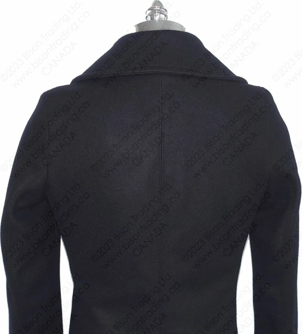 Schott NYC 24 Oz. Slim Fit Fashion Pea Coat STYLE: 751 14 Schott NYC 24 Oz. Slim Fit Fashion Pea Coat STYLE: 751 - Image 12