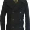 Schott NYC 100% Wool Melton Peacoat STYLE: 764 1 Schott NYC 100% Wool Melton Peacoat STYLE: 764 -Bison Trading Shop schott 764 l 11