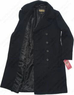 Schott NYC Men's Naval Officers Long Overcoat STYLE: 790 38 Schott NYC Men's Naval Officers Long Overcoat STYLE: 790 -Bison Trading Shop schott 790 l 34