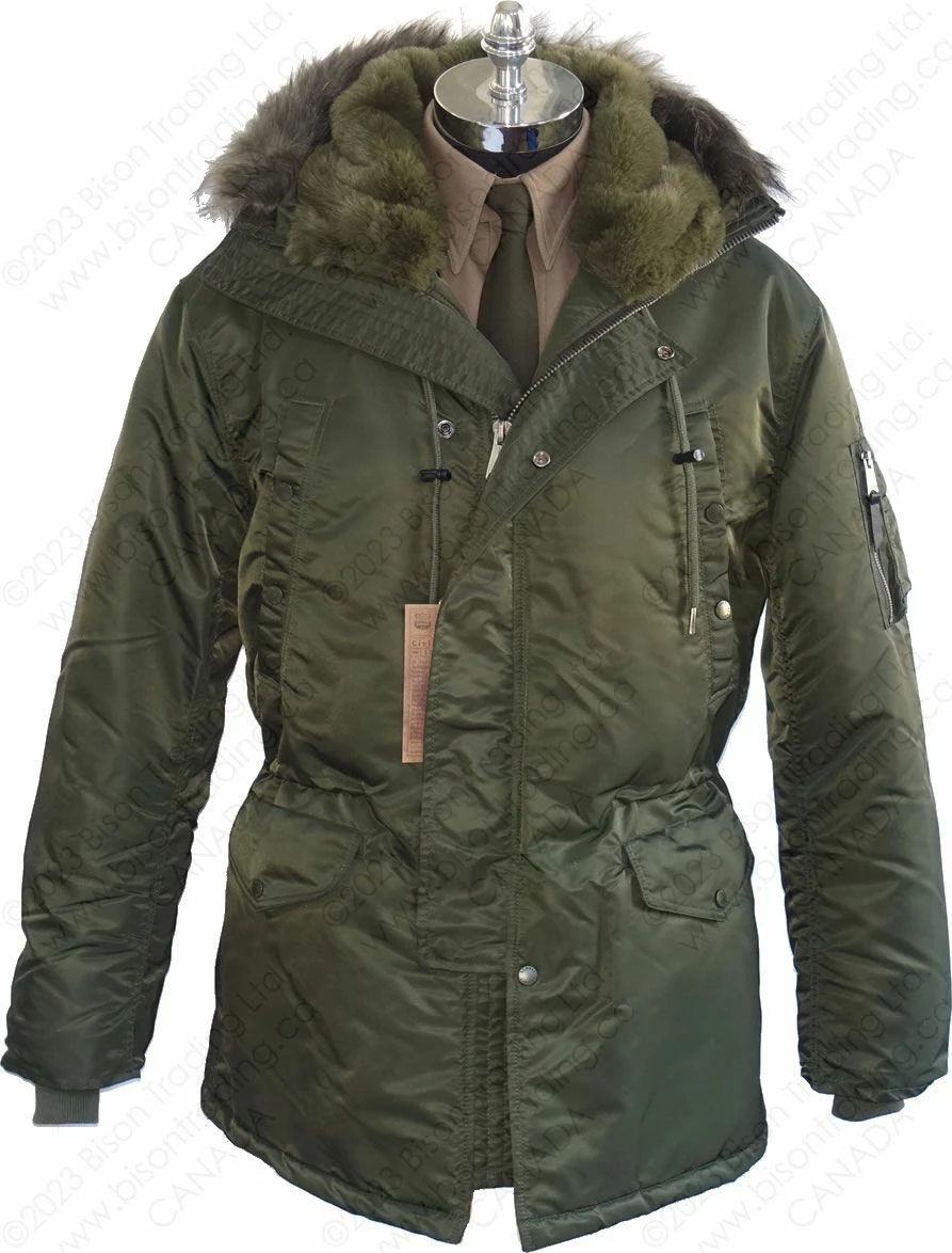 Schott NYC Men's N3B Parka STYLE: 9238 11 Schott NYC Men's N3B Parka STYLE: 9238 - Image 9