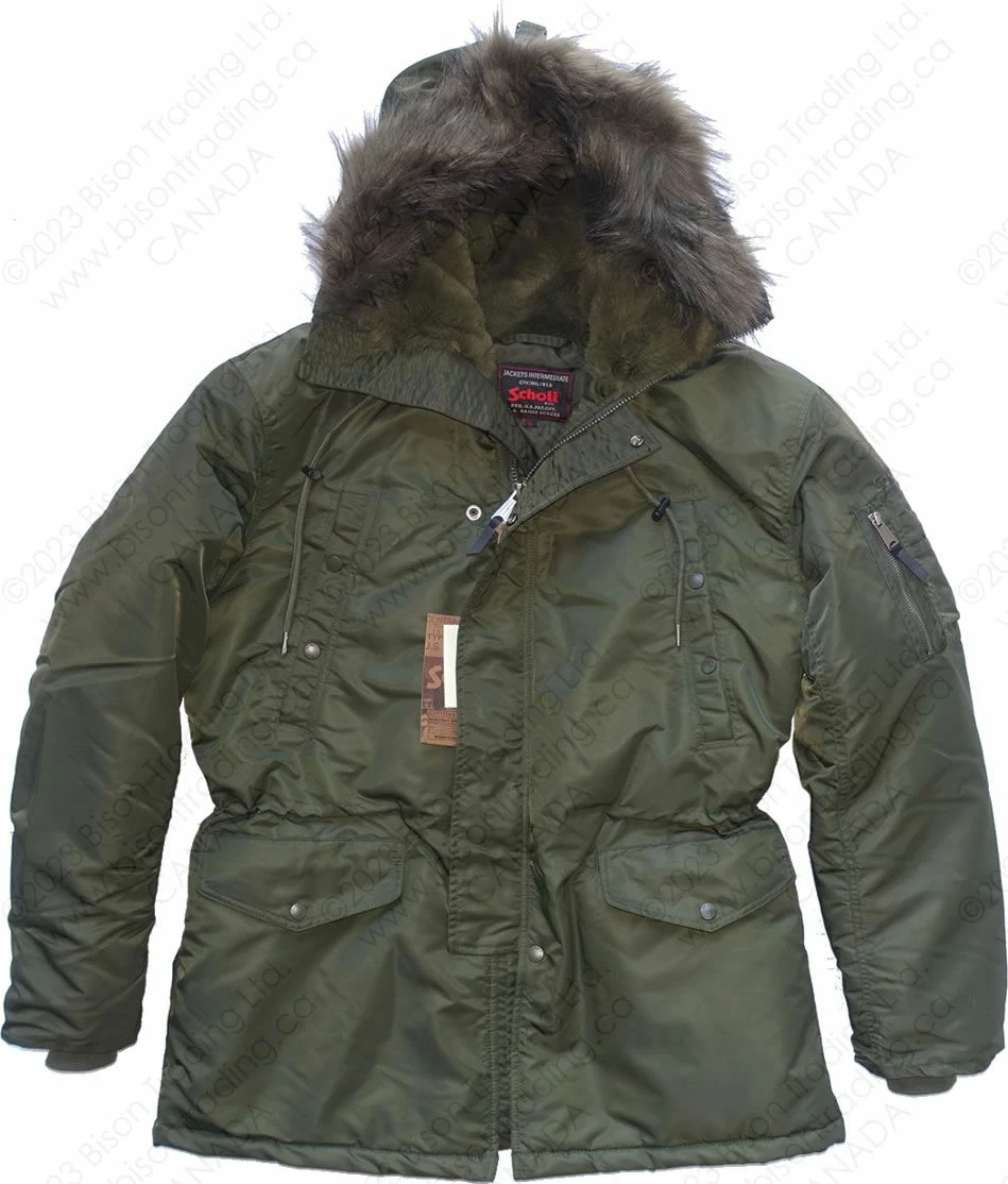 Schott NYC Men's N3B Parka STYLE: 9238 21 Schott NYC Men's N3B Parka STYLE: 9238 - Image 19