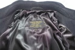 Schott NYC Single Breasted Officer's Coat STYLE: C729NE -Bison Trading Shop schott c729ne 17