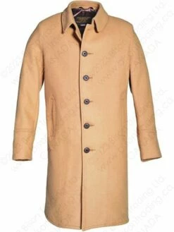 Schott NYC Single Breasted Officer's Coat STYLE: C729NE -Bison Trading Shop schott c729ne 3