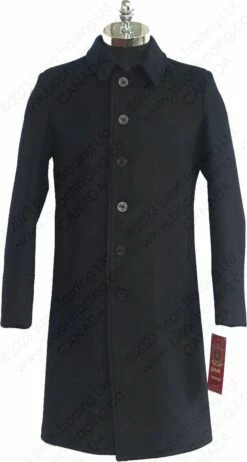 Schott NYC Single Breasted Officer's Coat STYLE: C729NE