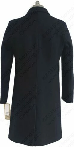 Schott NYC Single Breasted Officer's Coat STYLE: C729NE -Bison Trading Shop schott c729ne s 13