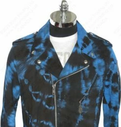 Schott NYC X Grateful Dead Men's Perfecto Motorcycle Jacket STYLE: GD31 28 Schott NYC X Grateful Dead Men's Perfecto Motorcycle Jacket STYLE: GD31 -Bison Trading Shop schott gd31 blue xl 17