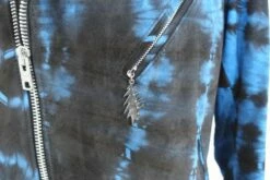 Schott NYC X Grateful Dead Men's Perfecto Motorcycle Jacket STYLE: GD31 33 Schott NYC X Grateful Dead Men's Perfecto Motorcycle Jacket STYLE: GD31 -Bison Trading Shop schott gd31 blue xl 22