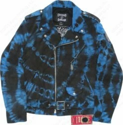 Schott NYC X Grateful Dead Men's Perfecto Motorcycle Jacket STYLE: GD31 36 Schott NYC X Grateful Dead Men's Perfecto Motorcycle Jacket STYLE: GD31 -Bison Trading Shop schott gd31 blue xl 31