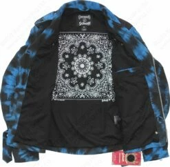 Schott NYC X Grateful Dead Men's Perfecto Motorcycle Jacket STYLE: GD31 38 Schott NYC X Grateful Dead Men's Perfecto Motorcycle Jacket STYLE: GD31 -Bison Trading Shop schott gd31 blue xl 33
